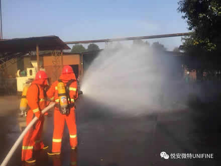 圣淘沙名胜世界公司微型消防站，为公司财产和员工生命安全保驾护航